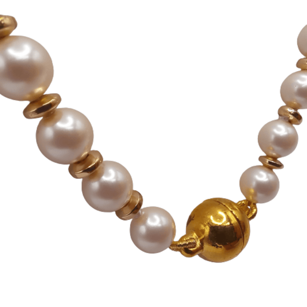 Pearl and Gold Necklace - Cape Diamond Exchange