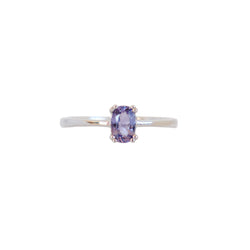 Double Four Claw Oval Tanzanite Solitaire Ring - Cape Diamond Exchange