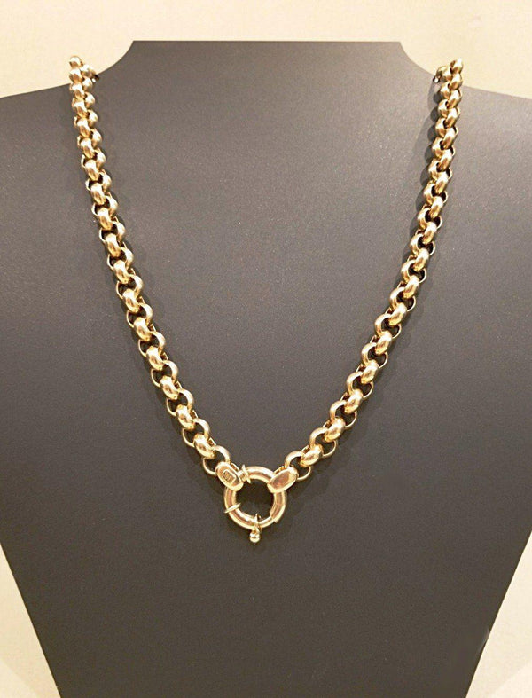 9 kt Yellow Gold Belcher Chain - Cape Diamond Exchange