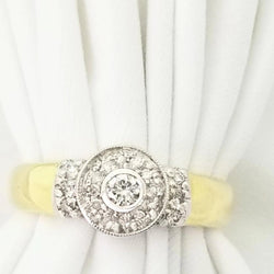 18kt Yellow Gold Diamond Ring - Cape Diamond Exchange