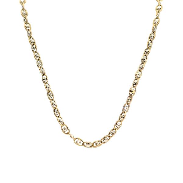 9kt Yellow Gold Open Link Chain - Cape Diamond Exchange