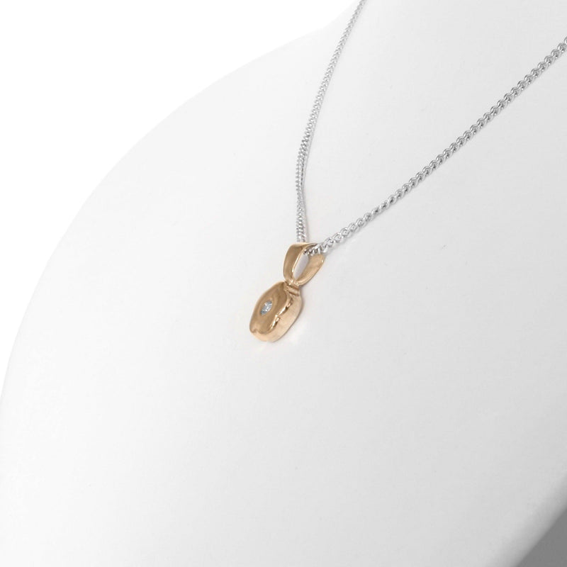 Yellow Gold Clover Pendant - cape diamond exchange